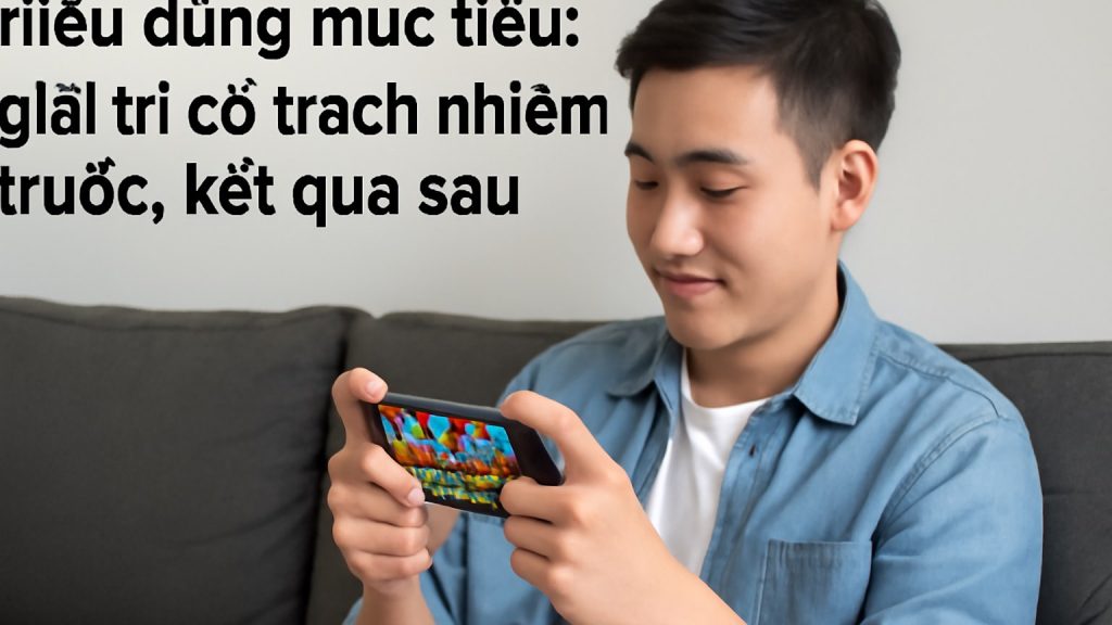 Hiểu đúng mục tiêu: giải trí có trách nhiệm trước, kết quả sau Minh họa: Hiểu đúng mục tiêu: giải trí có trách nhiệm trước, kết quả sau