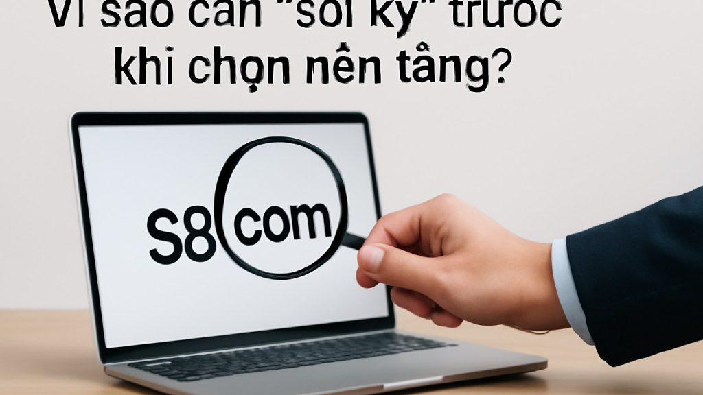Vì sao cần “soi kỹ” trước khi chọn nền tảng? Minh họa: Vì sao cần “soi kỹ” trước khi chọn nền tảng?