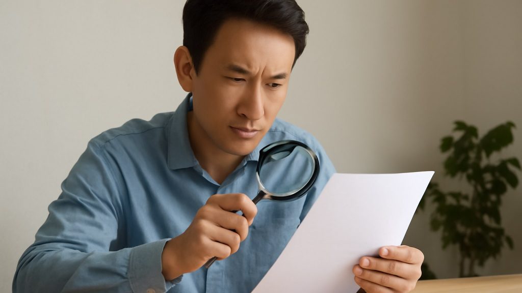 Minh họa: 1) Điều đầu tiên cần kiểm: thông tin & mức độ minh bạch